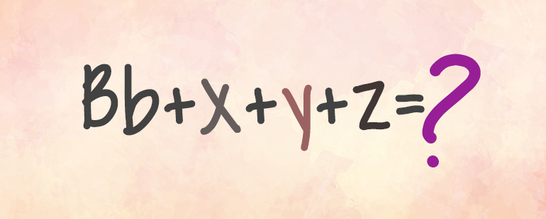 Bb, x,y,z nedir bu harfler? Bir denklem mi? Bb+x+y+z=?